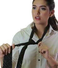 Load image into Gallery viewer, BLACK KINTAB NECKTIE