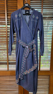 ELLA WRAP DRESS MANOBO V1