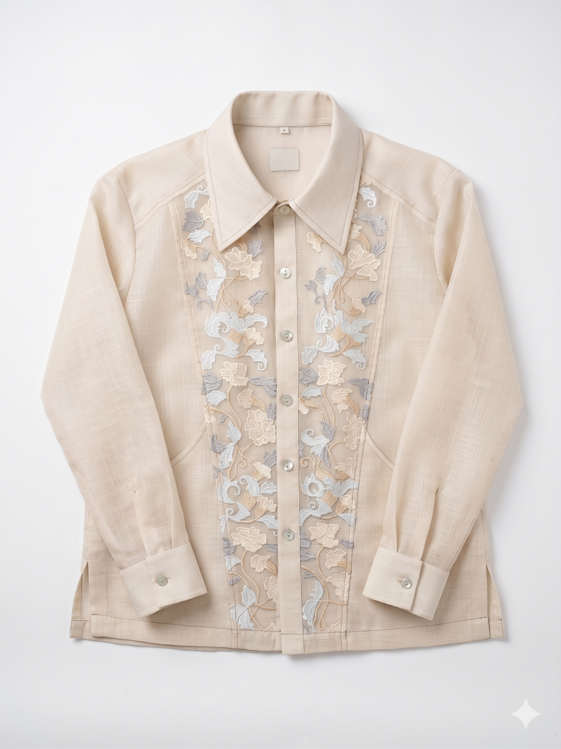 LORENZO LONG SLEEVES LUMBAN BARONG POLO JACKET V2