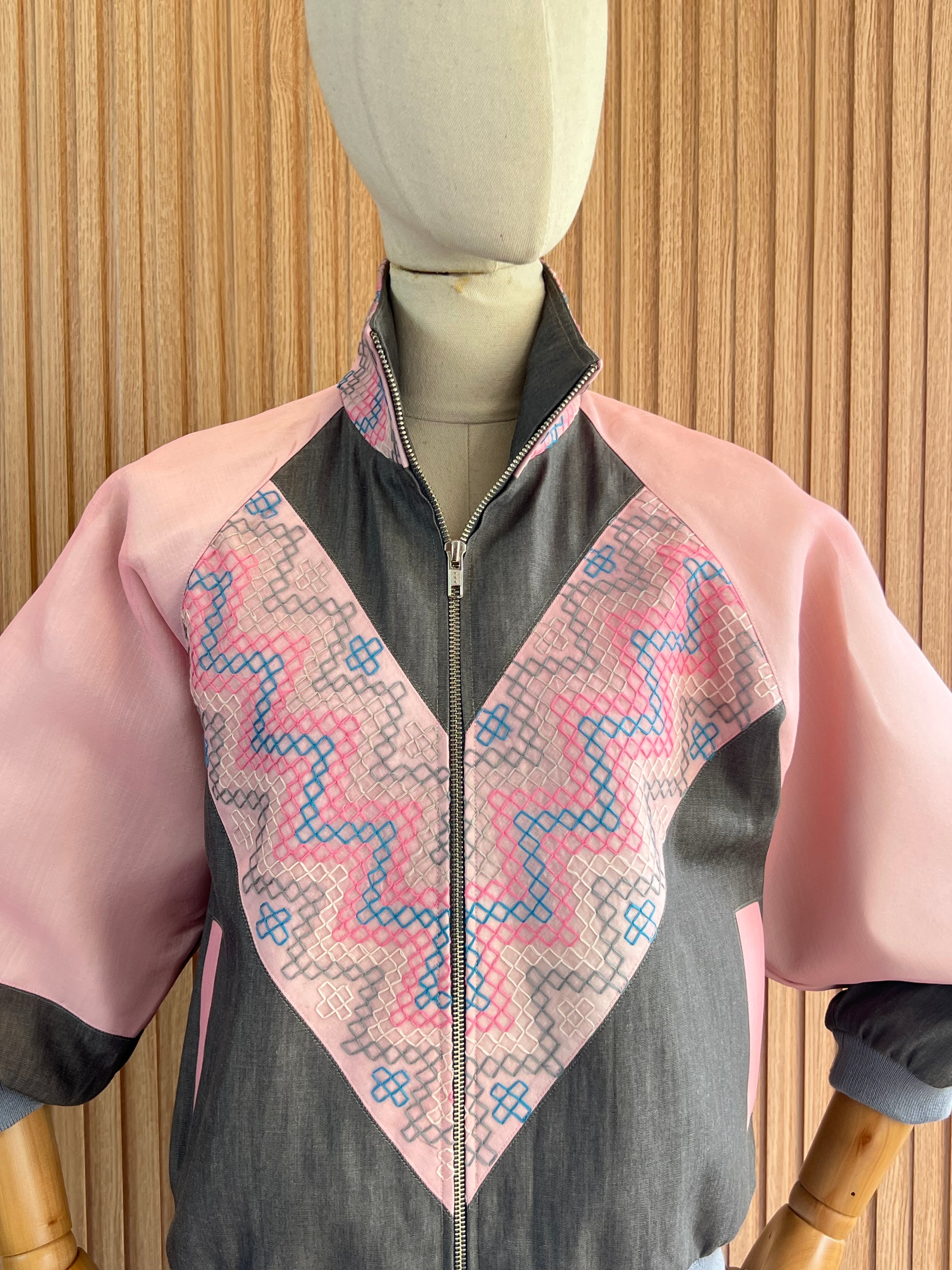 ALICIA 2.0 SUYRONG LONG GRAY DENIM PINK BARONG V2