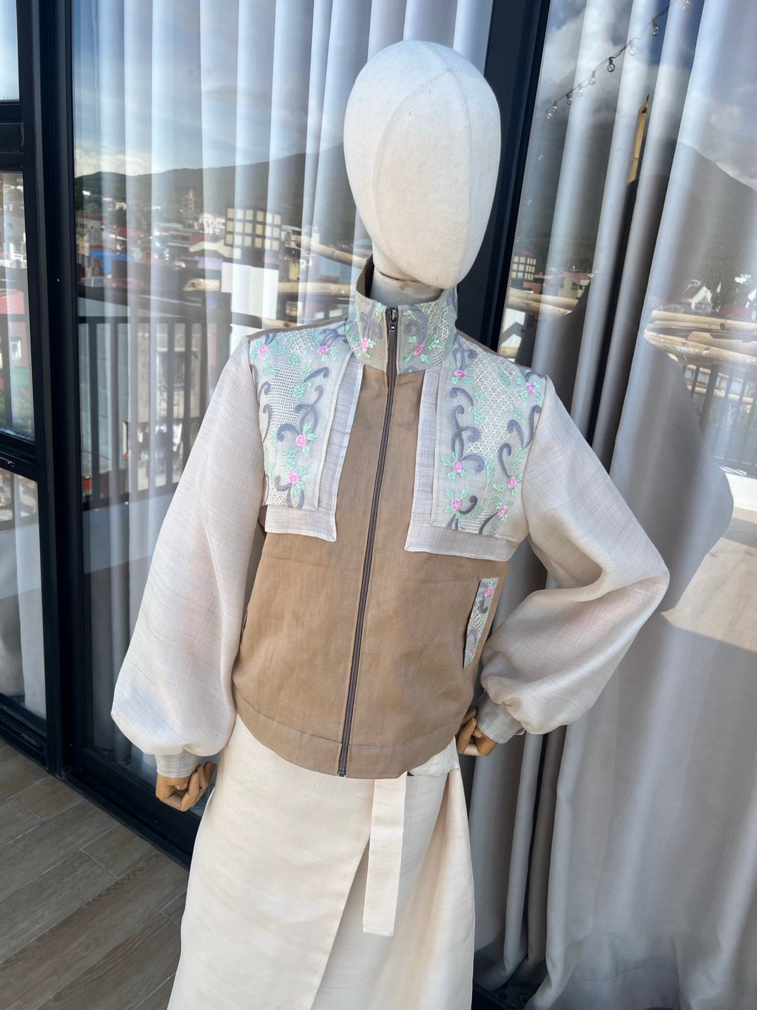 BERNICE BARONG PUFF LONG SLEEVES JACKET V4