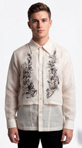 DOY CLINT ART LAYERED LONG SLEEVES BARONG