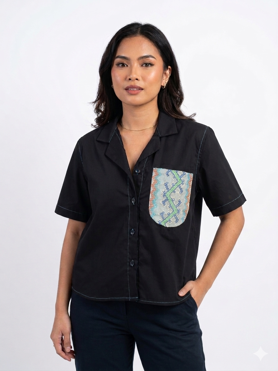 Chen Cropped Suyrong Polo V6