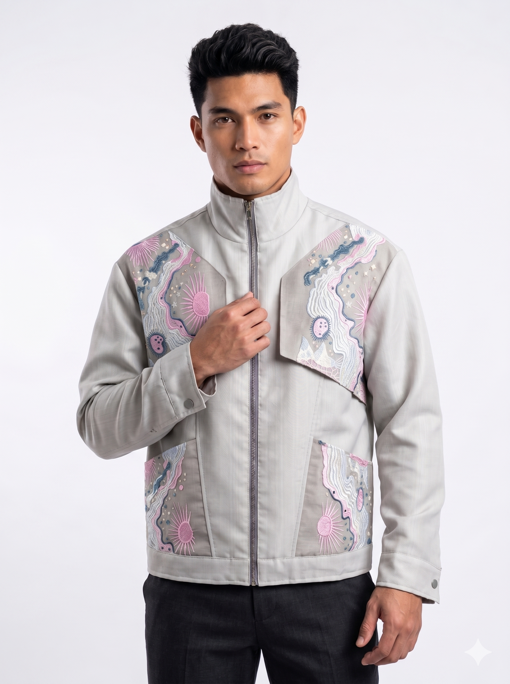 MICHAL HIGH NECK LUMBAN UNIVERSE ART