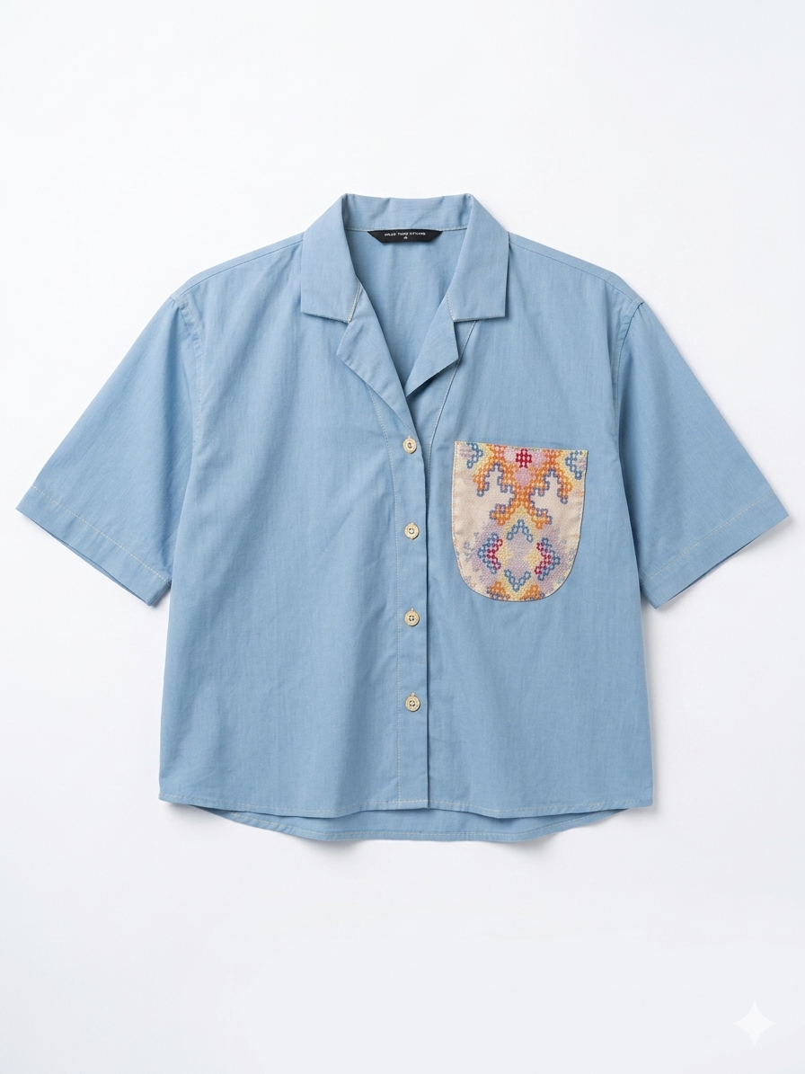 Chen Cropped Suyrong Polo V3