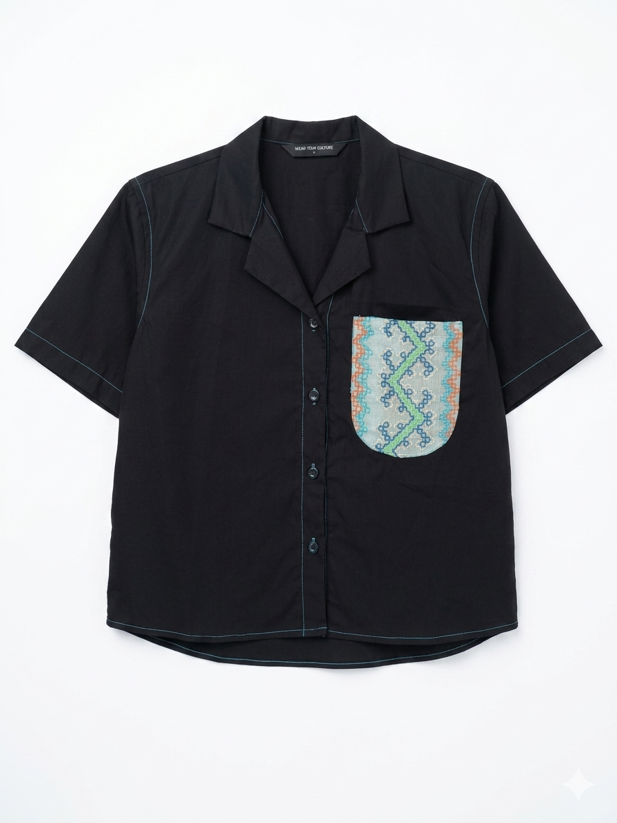 Chen Cropped Suyrong Polo V4