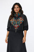 ALICIA COLORED BARONG LONG BOMBER BOLERO v4
