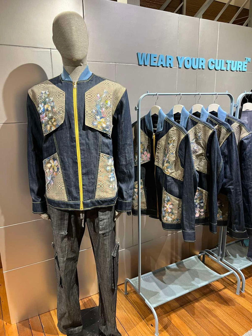 MICHAL CLINT ART BOMBER JACKET V1