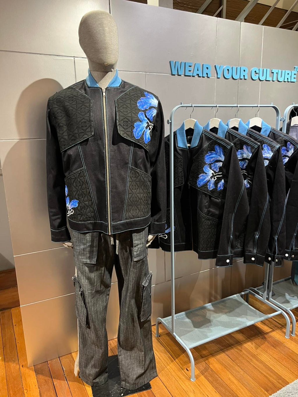 MICHAL CLINT ART BOMBER JACKET V2