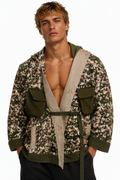 NESTY YAKAN BARONG CAMOUFLAGE KIMONO HOODIE