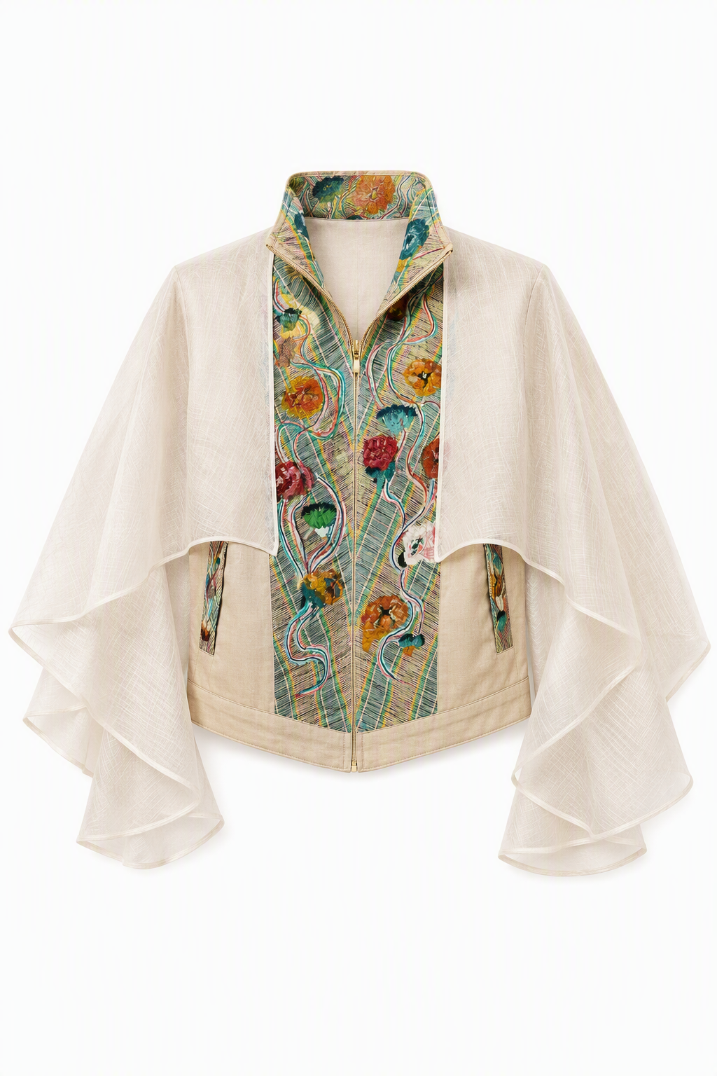 CLINT KANTARINES BARONG VEST CAPE