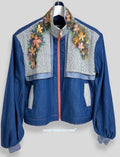 BERNICE CLINT ART LONG PUFF SLEEVES JACKET V1