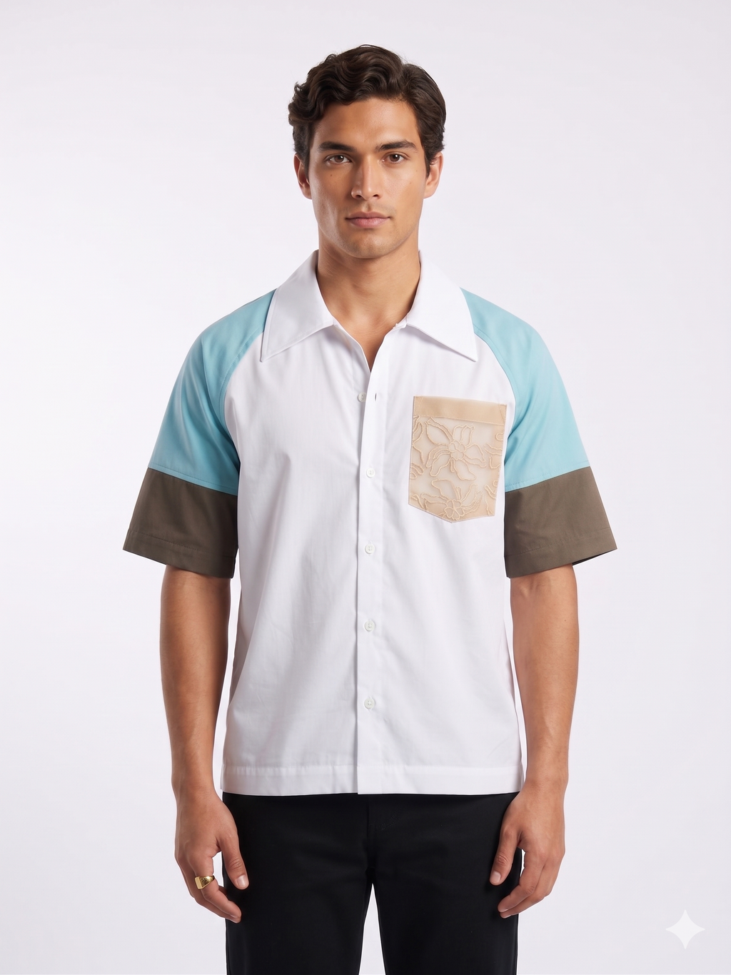 Bertrandt Raglan Polo with Barong Pocket