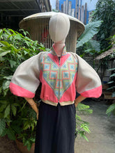 Load image into Gallery viewer, ALICIA BARONG CROPPED BOMBER v5
