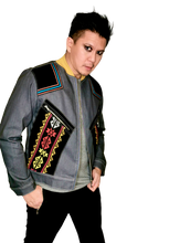 Load image into Gallery viewer, ALVIN TRUCKER BOMBER JACKET
